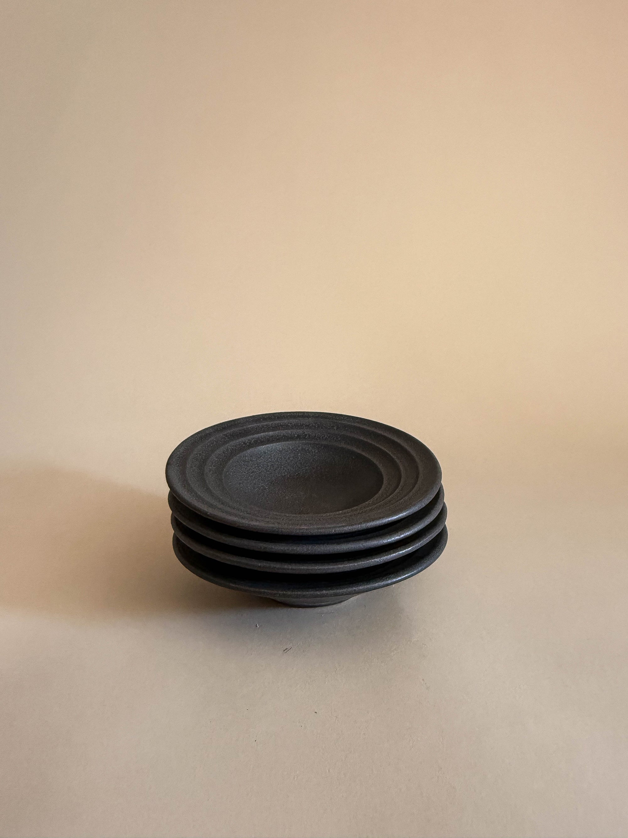 Charcoal Ripple Small Bowl Second